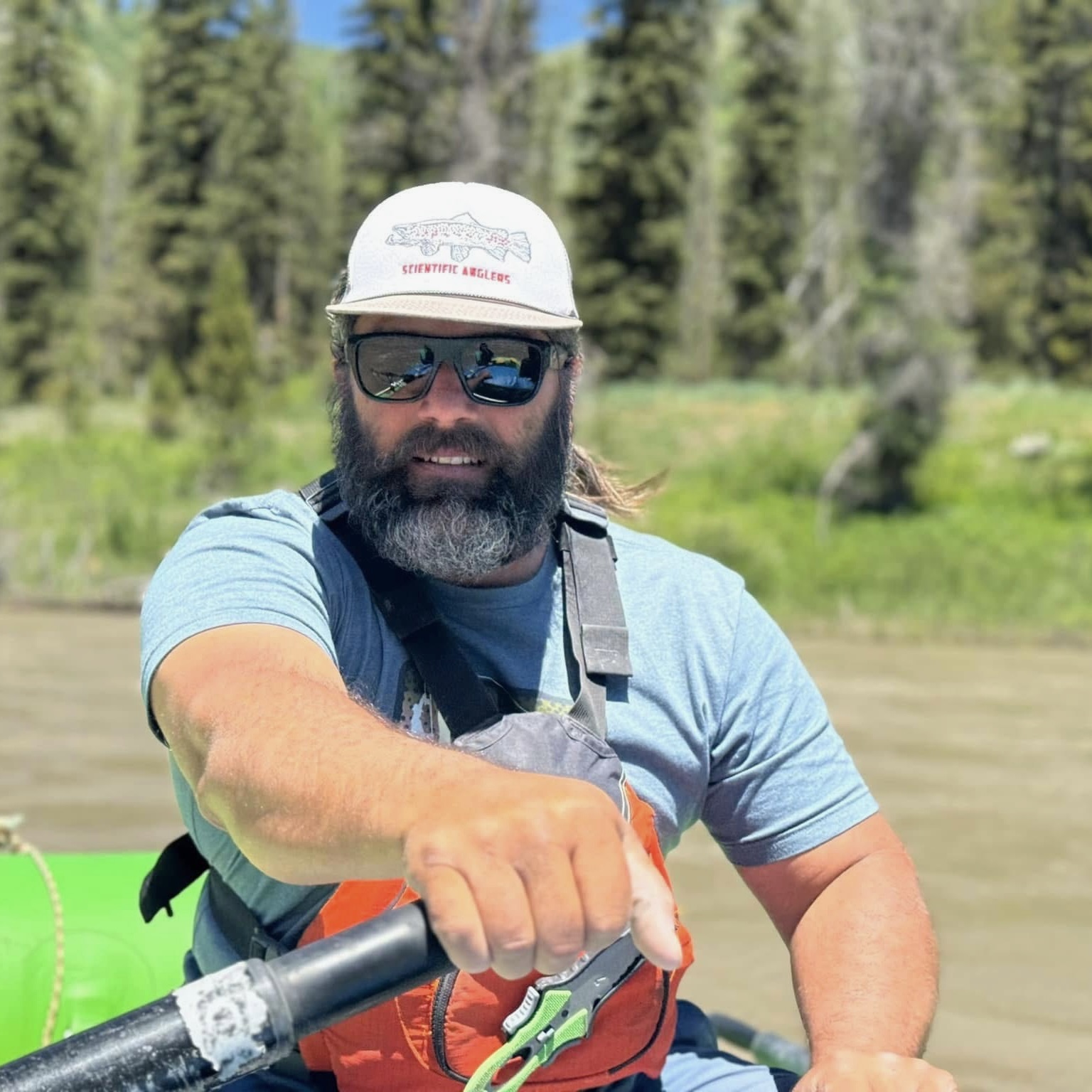 Anthony Jacques Fly Fishing Guide Snake River